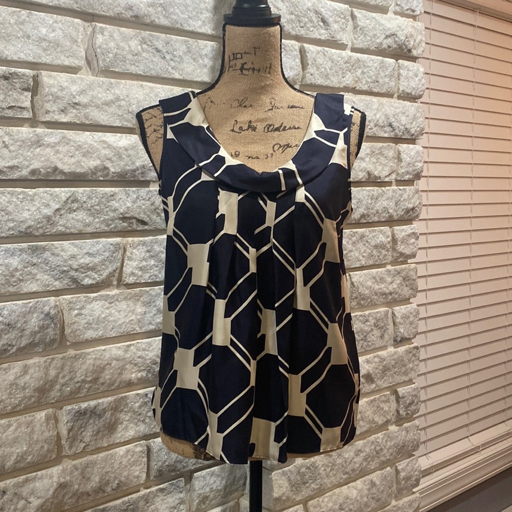 Calvin Klein Silk Printed Top